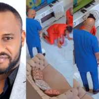 “Yul Edochie shooting movie in my house”- Man excited as he shares video
