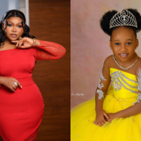 Ruth Kadiri sweetly celebrate first daughter, Reign as she clocks five