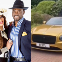 Ex-beauty queen, Sylvia Emechete receives a Bugatti from her husband on her 45th birthday today