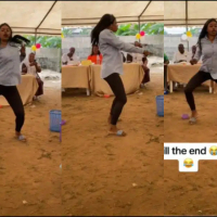 Moment mom loses ‘steeze and composure’ on dance floor at son’s graduation