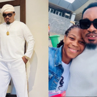 Actor Jerry Amilo reunite with daughter after two years of separation