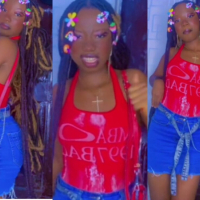 Emmanuella causes buzz online as she hops on Nasboi’s short skirt dance challenge