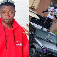 Mixed reactions as Young Duu shows off new jeep days after Portable purchased SUV