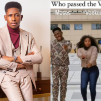 Moses Bliss jumps into “E Dey Flow” dance challenge with Enioluwa and Veekee James (Video)