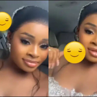 Bride mocks ‘rumour mongers’ as her man marries her proving that their rumors holds no weight