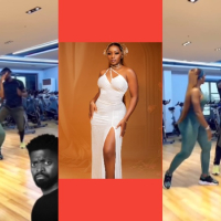 Basketmouth’s Ex-Wife Sets Tongues Wagging with New Dance Video Of Her And Gym Friend
