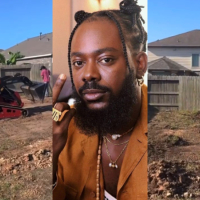 Singer Adekunle Gold shares video as work starts on his new house in USA