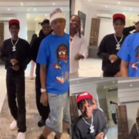 Singer Naira Marley shares video of guys vibing to his new song “Giddem”