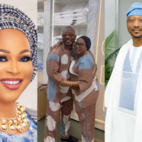 “Please do proper introduction” – Actress Bukky Wright sparks dating rumor with Seyi Vodi