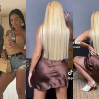 Ronaldo’s girlfriend Georgina causes buzz online as video of her twerking surfaces online
