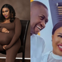 One year after suffering miscarriage, Debbie Shokoya welcomes baby girl with husband