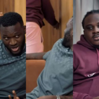 “Curiosity made me collect” – Netizens reacts as Isbae U leaves his own show in rage after being dragged by Victor Boniface