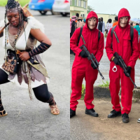 “This is fire” – FUNAAB final year students take costume day personal, rock different creative custome