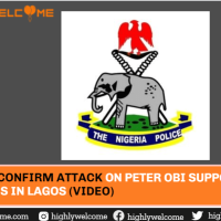 Police Confirm Attack On Peter Obi Supporters By Thugs In Lagos (Video)