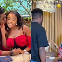Veekee James wins hubby in paint your partner challenge