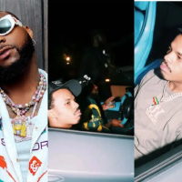 Heartwarming video as Davido treats YG Marley at Chiefpriest’s restaurant