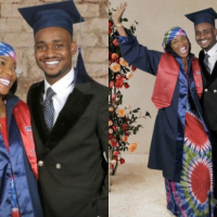 Nollywood Actress Iyabo Ojo Celebrates only Son on His University Graduation