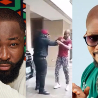 Singer Harrysong allegedly arrested Uche Maduagwu amid their feud