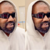 Rapper Kanye West shows off $850,000 GRILLS