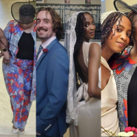 Veteran actor, Fred Amata’s daughter, Steph ties knot Caucasian partner