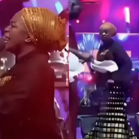 Nigerian Lady Takes Gwo Gwo Ngwo Challenge to the Church