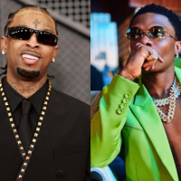 “Real recognize real” – Fans reacts as 21 Savage sings Wizkid’s song, ‘Joro’ on IG live
