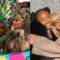 Singer Ayra Starr Sighted With Rihanna at The Crop Over Festival in Barbados