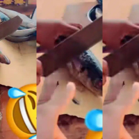 Man trends as he tells fish seller to divide his fish into 30 pieces