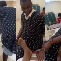 Husband Creates a Funny Scene wife in Labour Room