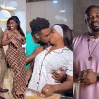 “Love don dey hungry me” – Don Jazzy reacts to loved video of Veekee James and her husband
