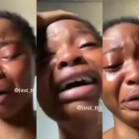 Nigerian lady cries bitterly after losing big amount of money on virtual bet
