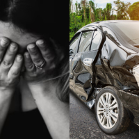 Wife in disbelief after husband d!es in accident while traveling to meet side chick