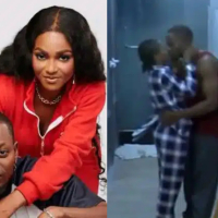 BBNaija: Kellyrae and Kassia caught on camera locking lips yet again