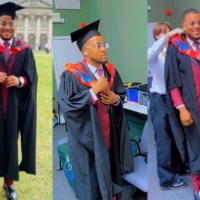 Nollywood Actor Akeem Adeyemi bags masters degree in UK