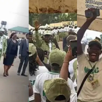 Babajide Sanwo-Olu fulfills N100k promise to Lagos corps members, Copers shows off receipt