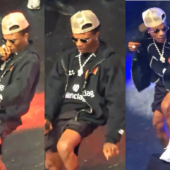 Wizkid thrills many with performance at Seyi Vibez concert in London