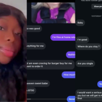 Netizens React As Lady Leaks Chat With Man Who Begged Her For N8700 To Buy Burger
