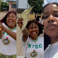 Corper excited as her PPA retains her after her one-year NYSC