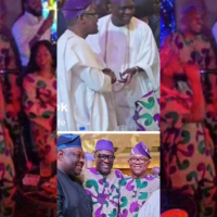 Davido lights up the stage during Saraki’s mother’s burial