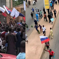 Police Reportedly Teargas Protesters Waving Russian Flags In Katsina
