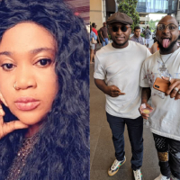 Actress Esther Nwachukwu criticizes Davido for buying new car for Ubi Franklin