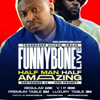 FUNNY BONE LIVE: Half Man Half Amazing ft. Odumodublvck — Abuja's Comedy Night to Beat