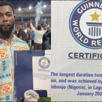 Man bags Guinness World Record for the longest twerking