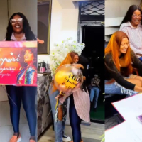 Actress Empress Njamah delivers heartfelt birthday surprise to May Edochie