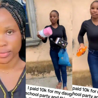 Nigerian mom cries out as school gives daughter presents worth ₦2k, small rice at graduation party despite paying ₦10k