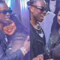 Heartwarming video shows lovely moment between Rema and his mother ahead of homecoming concert