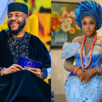 “It was a movie promotion” – Ebuka Obi-Uchendu clarifies Ini Edo’s recent engagement