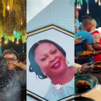 “Are they actually celebrating instead of mourning” – Grand funeral event in Ghana sparks buzz online