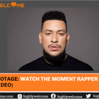 CCTV FOOTAGE: WATCH THE MOMENT RAPPER AKA WAS SHOT