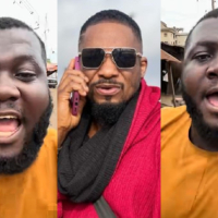 Man sparks reactions as he receives 20 lashes of cane for N100K on movie set